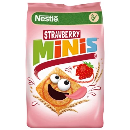 CINI-MINIS CEREALE CAPSUNI PUNGA 16x250gr