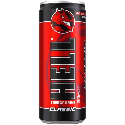 HELL ENERGY DRINK 250ML 24/BAX