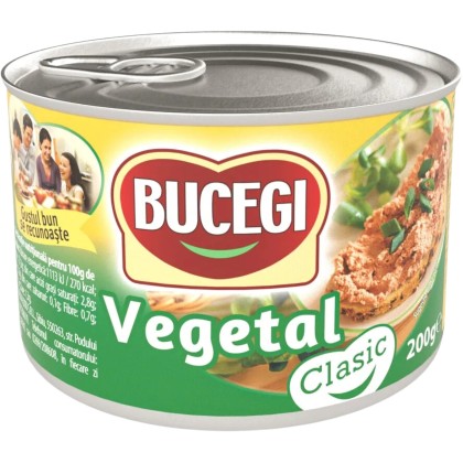 BUCEGI PATE VEGETAL 200G 48/BAX