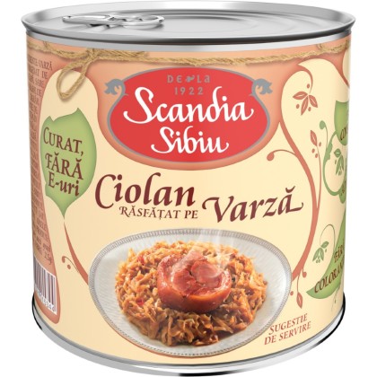 SCANDIA CIOLAN PE VARZA 400G 6/BAX
