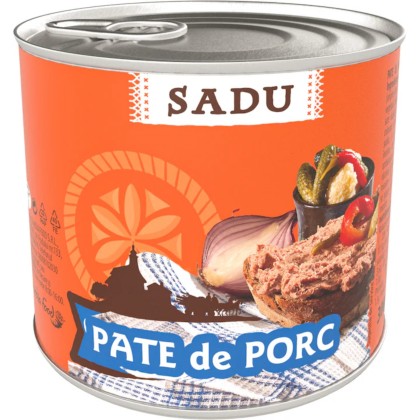 SADU PATE DE PORC 300gr 6/BAX