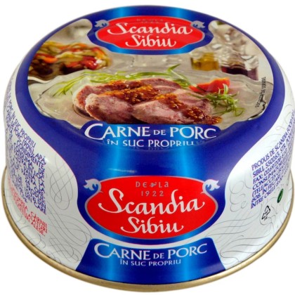 SCANDIA CARNE PORC 300G 6/BAX
