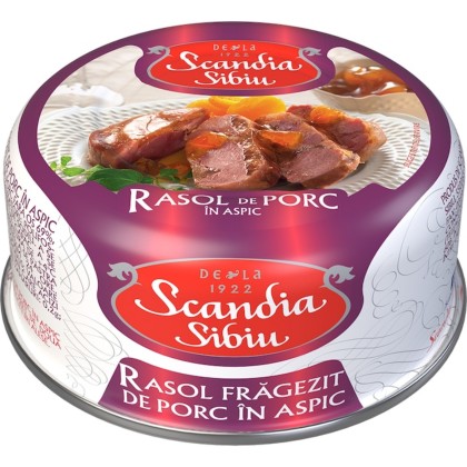 SCANDIA RASOL FRAGEZIT PORC IN ASPIC 300G 6/BAX