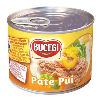 BUCEGI PATE PASARE 200G 48/BAX