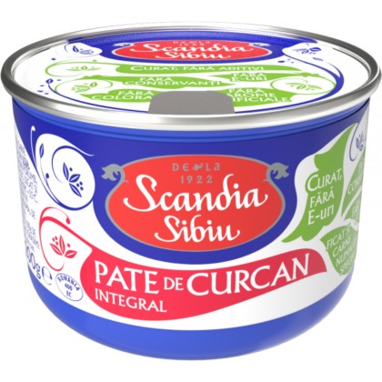 SCANDIA PATE CURCAN 200G 6/BAX