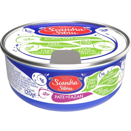 SCANDIA PATE FAZAN 120G 6/BAX