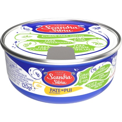 SCANDIA PATE PUI 120gr.6/BAX