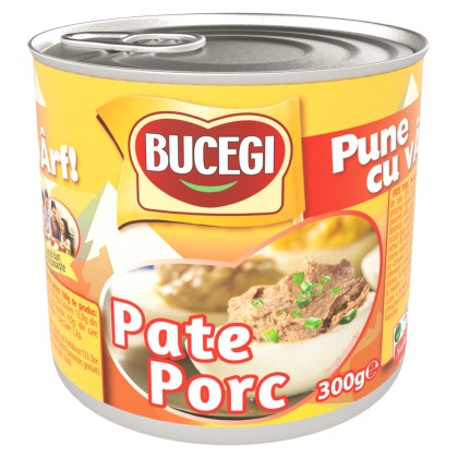 BUCEGI PATE PORC 300gr.36/BAX