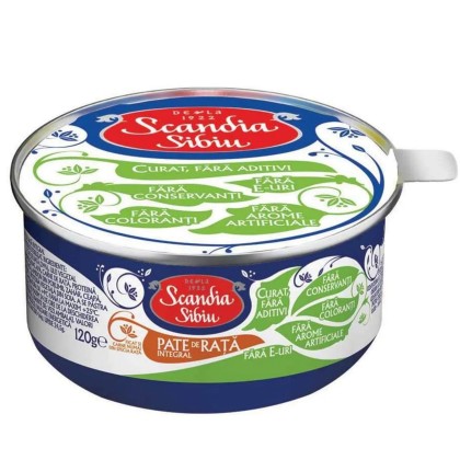 SCANDIA PATE RATA 120gr.6/BAX