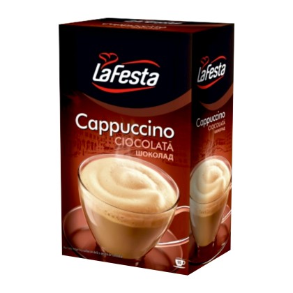 CAPPUCCINO LA FESTA CHOCO 8X125gr