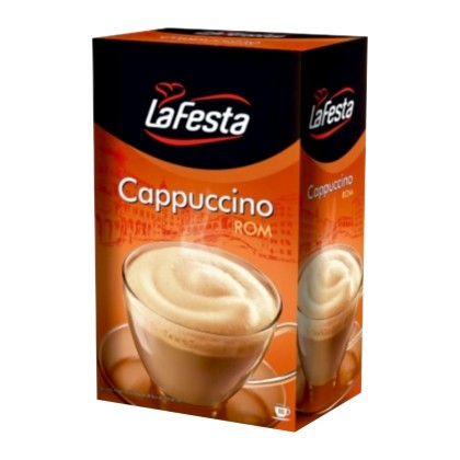 CAPPUCCINO LA FESTA RUM 8X125gr