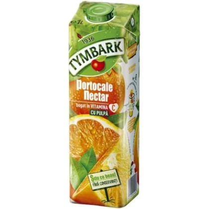 TYMBARK PORTOCALE 100% 1L 6/BAX