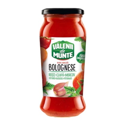 VALENII DE MUNTE SOS BAZA BOLOGNESE 500gr 6/BAX