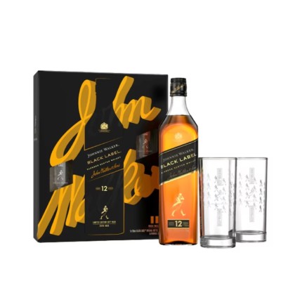 JOHNNIE WALK.BLACK 0.7 + 2 PAHARE