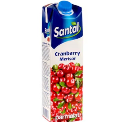 SANTAL CRANBERRY 15% 1L 12/BAX