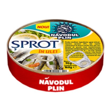 NAVODUL PLIN SPROT IN ULEI FL.S.160gr.16/BAX