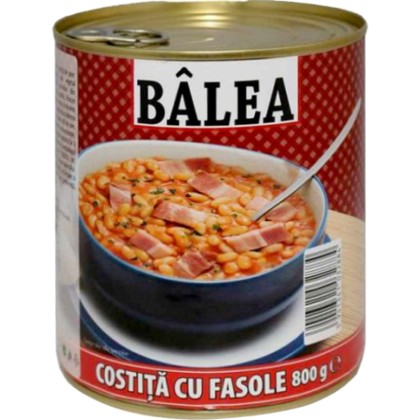 BALEA COSTITA CU FASOLE 800gr 6/BAX