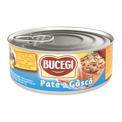 BUCEGI PATE CU FICAT GASCA 120gr 60/BAX