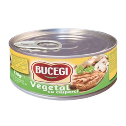 BUCEGI PATE VEG.CU CIUPERCI 120gr.60/BAX