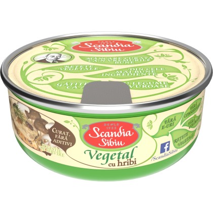 SCANDIA PATE VEGETAL HRIBI 120gr 6/BAX