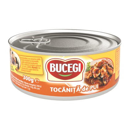 BUCEGI TOCANITA DE PUI 300gr 6/BAX