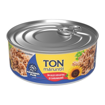 NAVODUL PLIN TON MARUNTIT IN ULEI VEG.160gr 24/BAX