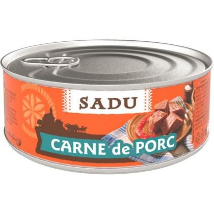 SADU CARNE DE PORC IN SUC PROPRIU 300gr 6/BAX