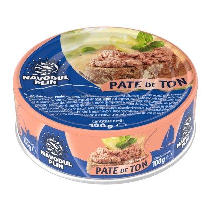 NAVODUL PLIN PATE DE TON 100gr 6/BAX