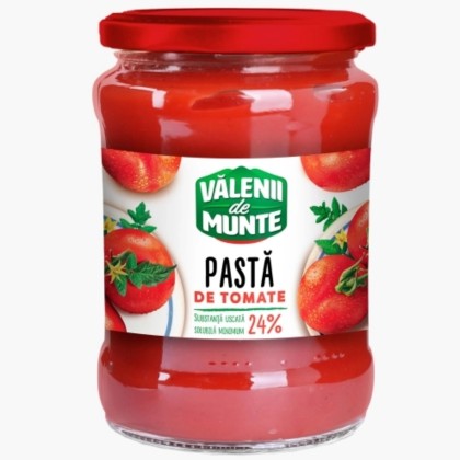 VALENII DE MUNTE PASTA DE TOMATE 700G 6/BAX