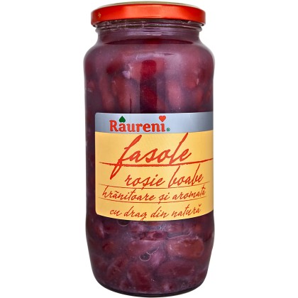 RAURENI FASOLE ROSIE BOABE BORCAN 539ml 12/BAX