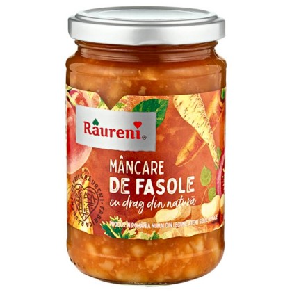 RAURENI MANCARE DE FASOLE BORCAN 314ml 6/BAX