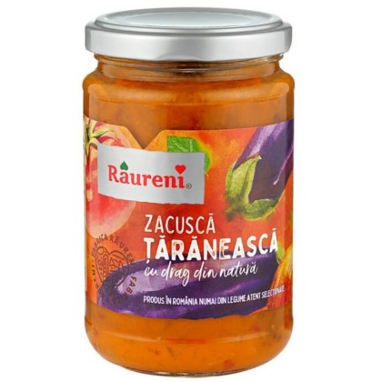 RAURENI ZACUSCA TARANEASCA BORCAN 314ml 6/BAX