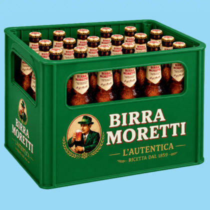 NAVETA BIRRA MORETTI ST. 0,5/ 20 BUC