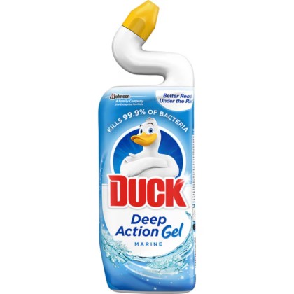 DUCK GEL DEZINFECTANT WC 750ML MARINE*8