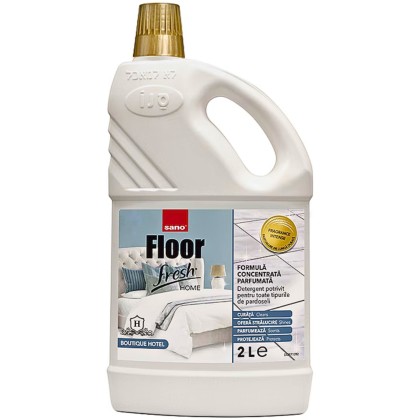 SANO DETERGENT PARDOSELI FLOOR FRESH HOME BOUTIQUE 2L*8