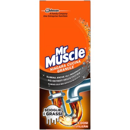MR MUSCLE GRANULE PENTRU DESFUNDAT TEVI 250GR*24