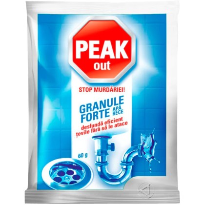 PEAK OUT GRANULE PENTRU DESFUNDAREA TEVILOR APA RECE 60G*48