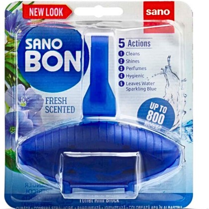 SANOBON ODORIZANT WC 5IN1 APARAT 55G BLUE*36
