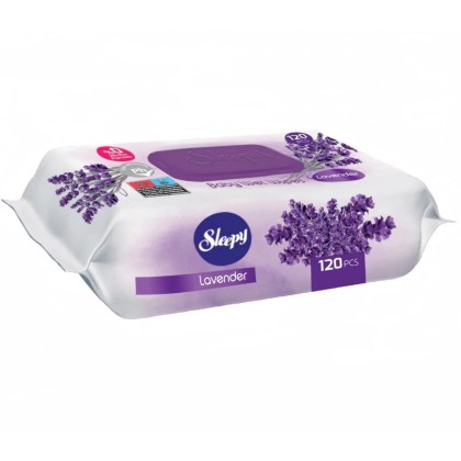 SLEEPY SERVETELE UMEDE 120 BUC LAVANDA*12