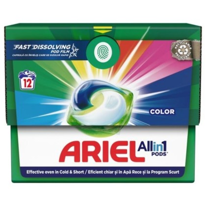 ARIEL DETERGENT CAPSULE 12 SP ALL IN 1 COLOR *6
