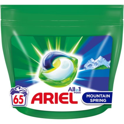 ARIEL DETERGENT CAPSULE 65SP ALL IN 1 SPRING*2
