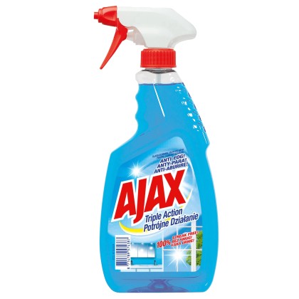 AJAX SOLUTIE GEAM PISTOL 500ML TRIPLE ACTION*12