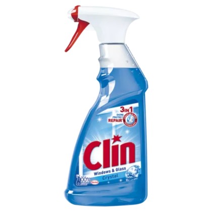 CLIN SOLUTIE GEAM POMPA 500ML*10 CRYSTAL BLUE