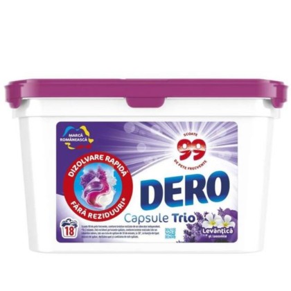 DERO DETERGENT CAPSULE 18SP LEVANTICA SI IASOMIE*3