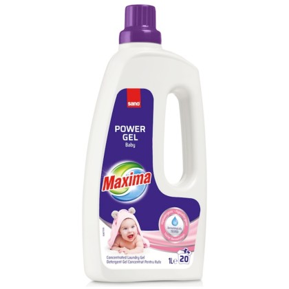 SANO DETERGENT LICHID 1L 20SP MAXIMA BABY*12
