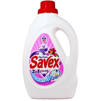 SAVEX DETERGENT LICHID 1.1L 2IN1 COLOR*5