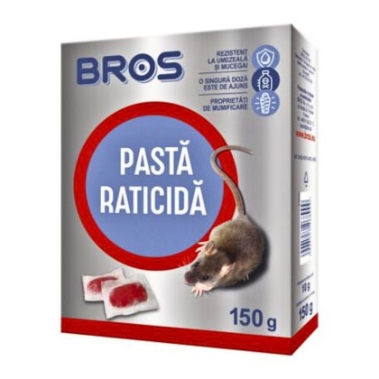 BROS PASTA RATICIDA 150GR 1629*12