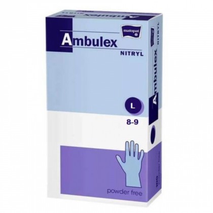 MANUSI AMBULEX NITRIL NEPUDRATE L*100
