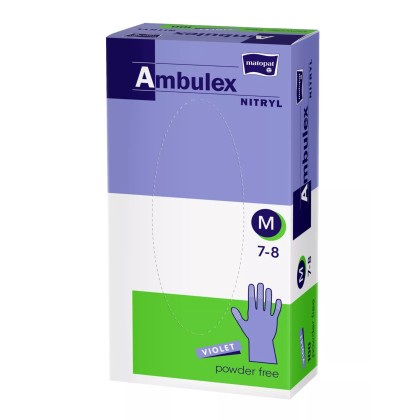 MANUSI AMBULEX NITRIL NEPUDRATE M*100