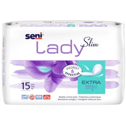 SENI ABSORBANTE INCONT. LADY SLIM EXTRA 15B*24